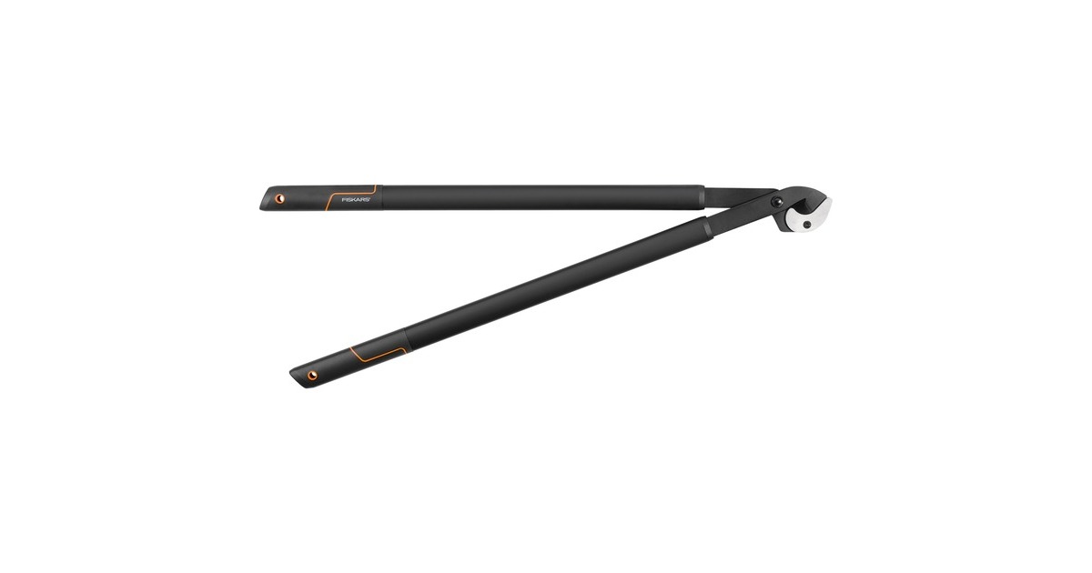 Fiskars SingleStep Amboss-Astschere L39(schwarz/orange)