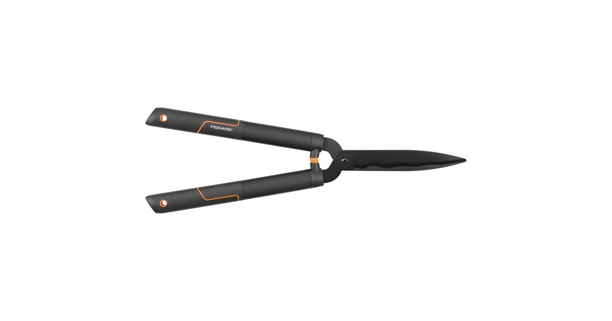 Fiskars SingleStep Heckenschere HS22(schwarz/orange)