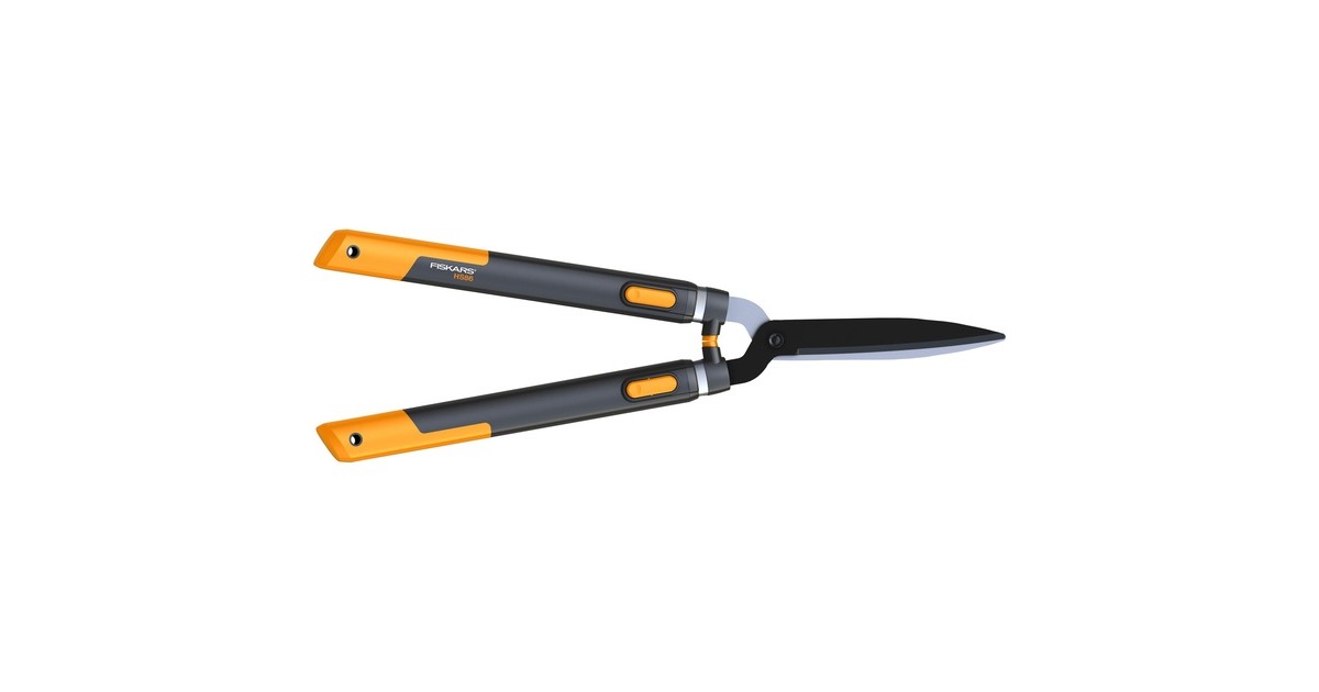 Fiskars SmartFit Teleskop-Heckenschere HS89(schwarz/orange)