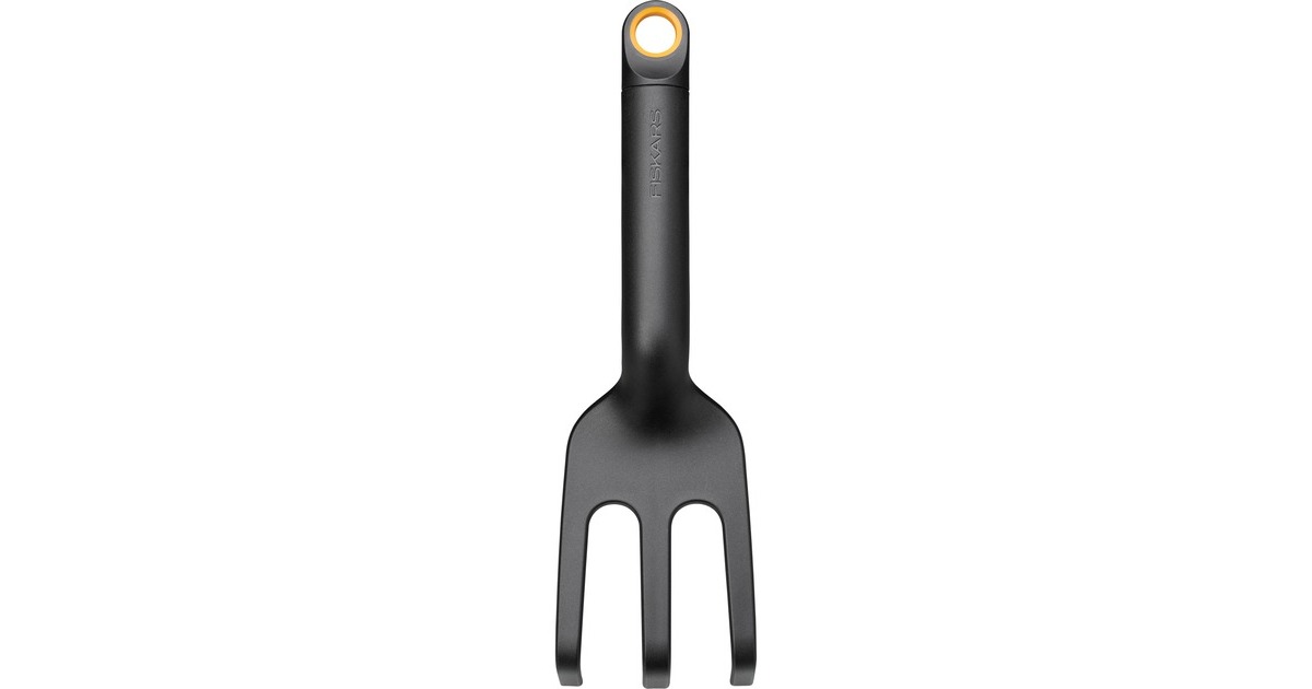 Fiskars Solid Blumenrechen(schwarz/orange)