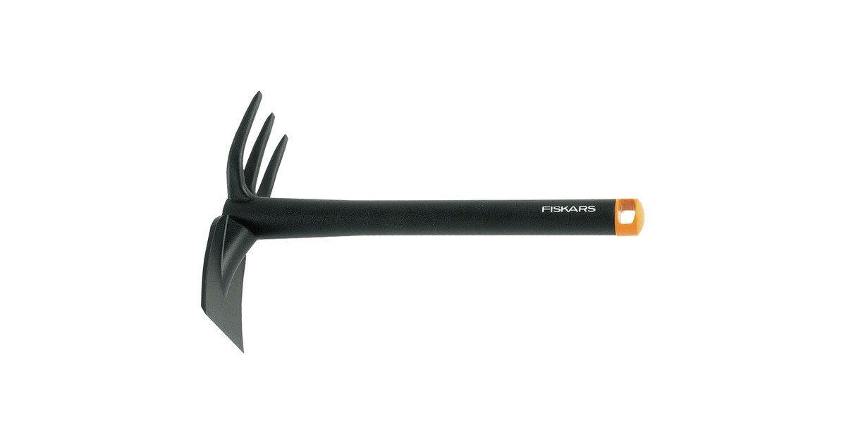 Fiskars Solid Kombihacke(schwarz/orange, 7,5cm)