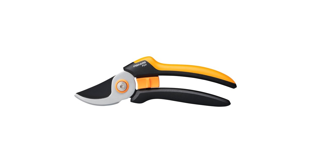 Fiskars Solid L Bypass-Gartenschere P341(orange/schwarz)