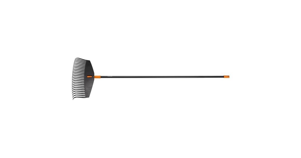 Fiskars Solid Laubbesen L(schwarz/orange, 52cm)