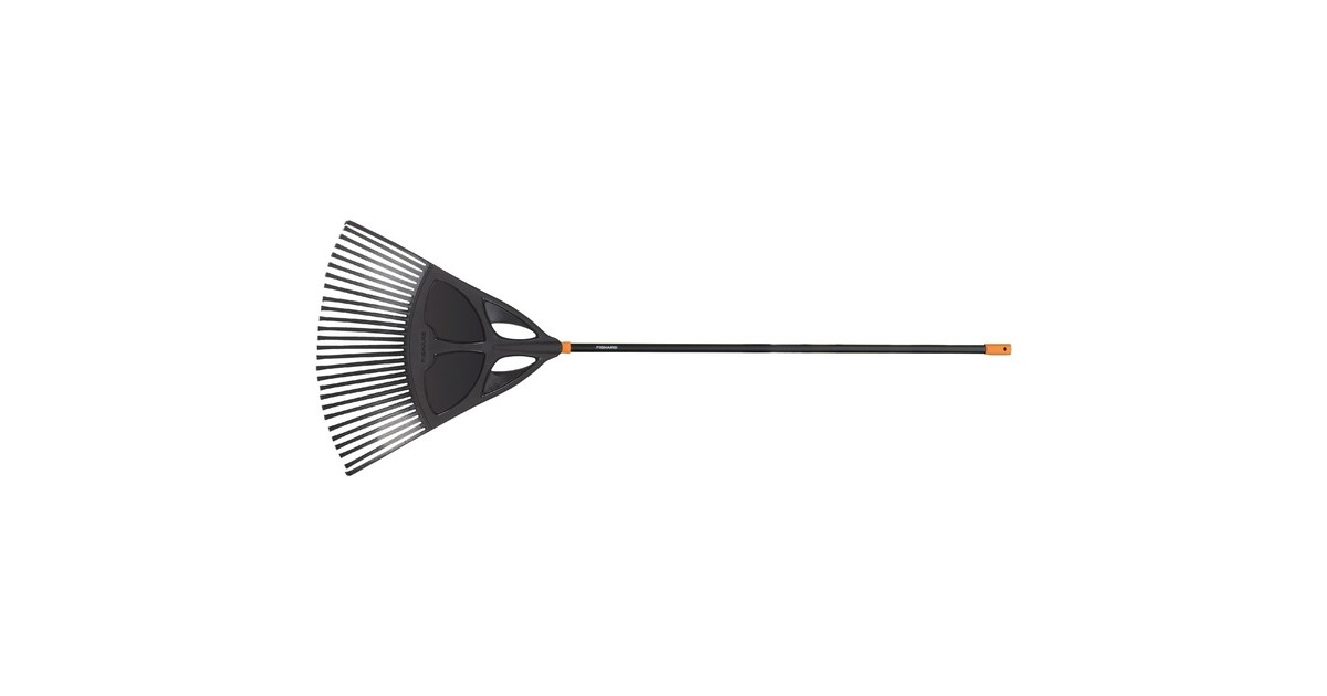 Fiskars Solid Laubbesen XL(schwarz/orange, 65cm)