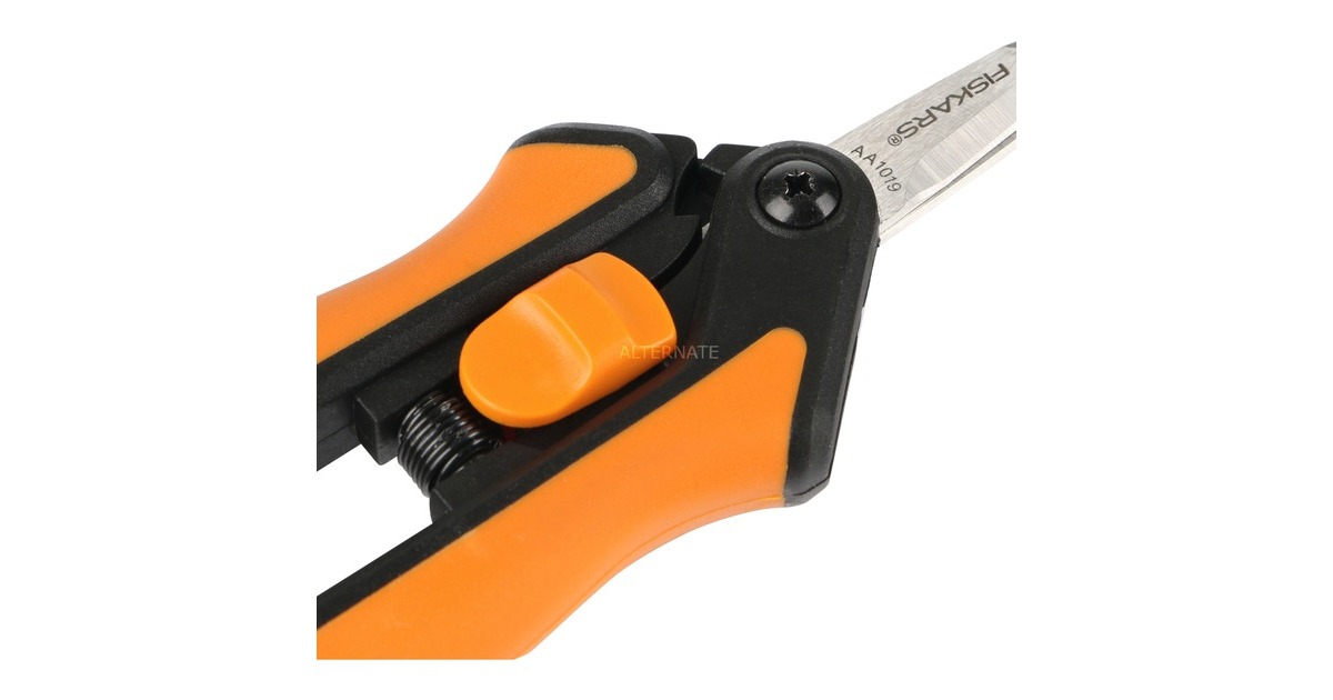 Fiskars Solid Microtip Gartenschere SP13(orange/schwarz)