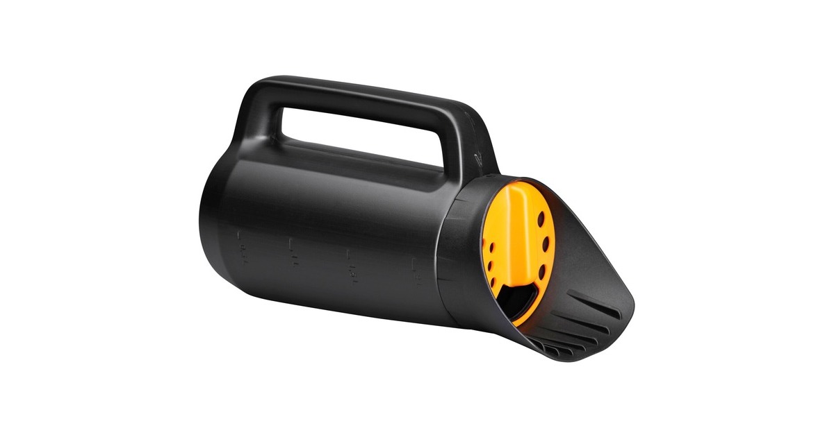Fiskars Solid Streuer, Streugerät(schwarz/orange)