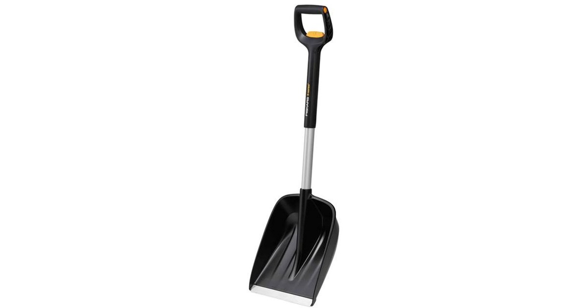 Fiskars X-series Teleskop-Autoschneeschaufel(schwarz/orange)