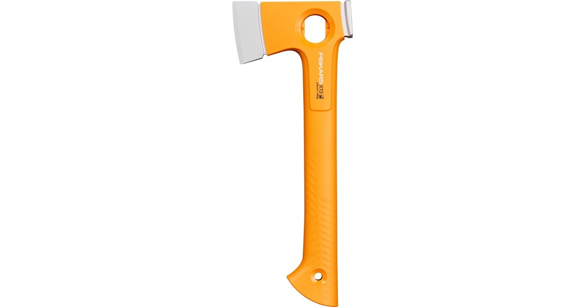 Fiskars X-series X13 Ultraleichte Wander- / Campingaxt, Axt/Beil(orange)