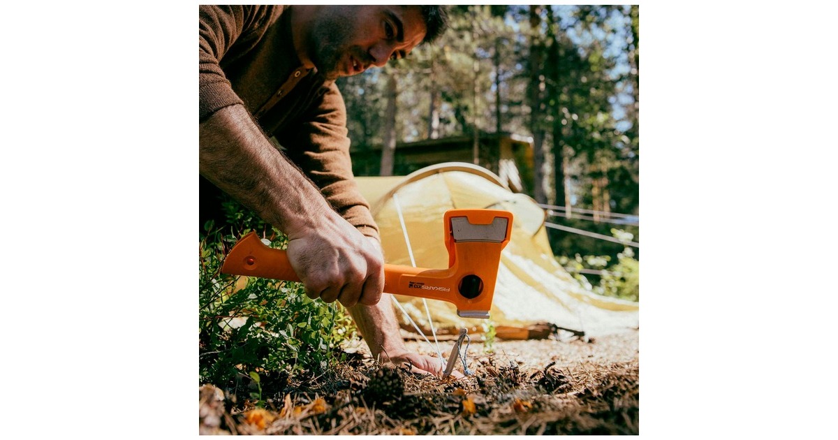 Fiskars X-series X13 Ultraleichte Wander- / Campingaxt, Axt/Beil(orange)