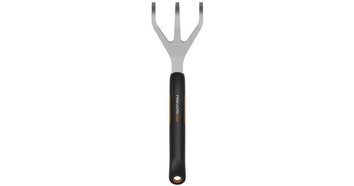 Fiskars Xact Blumenrechen, Handrechen(schwarz/edelstahl)