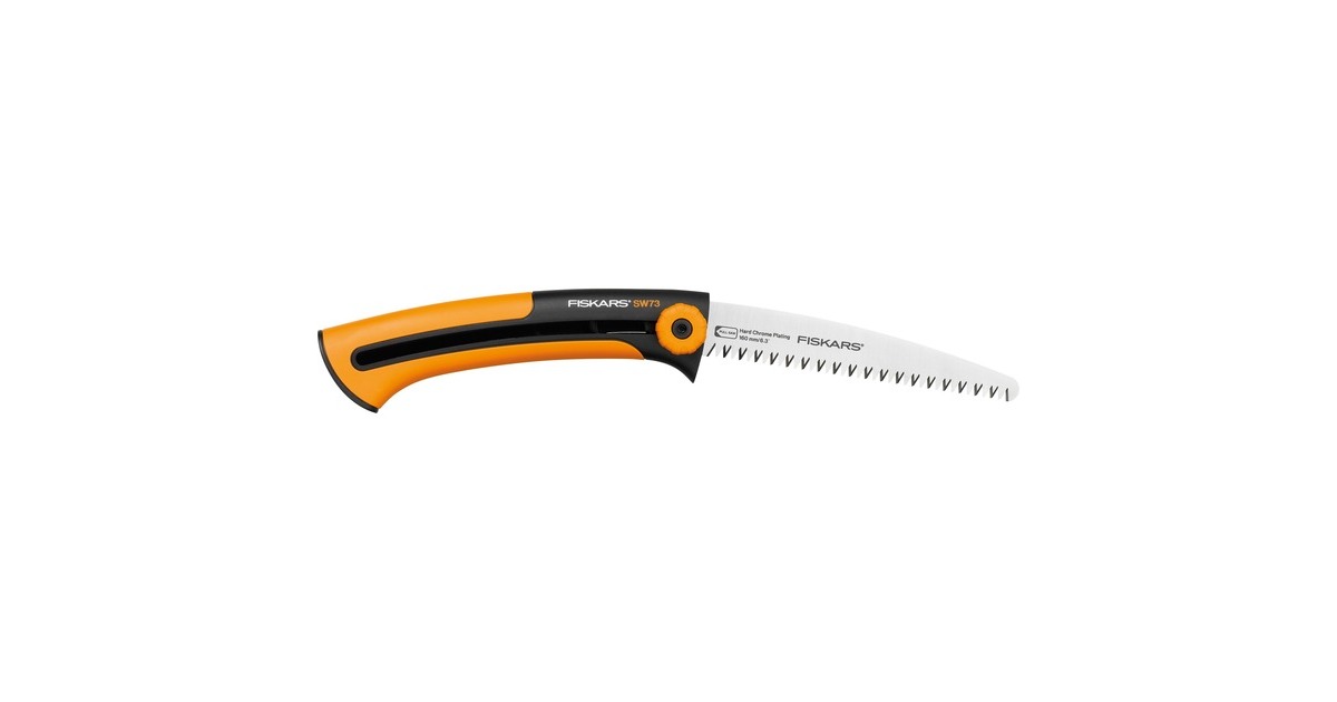 Fiskars Xtract Handsäge / Grobzahnung SW73(schwarz/orange)