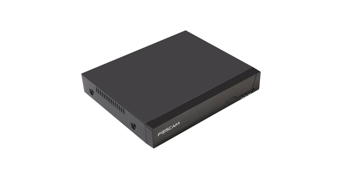 Foscam FN9108HE, Netzwerk-Videorekorder(schwarz, acht Kanäle)