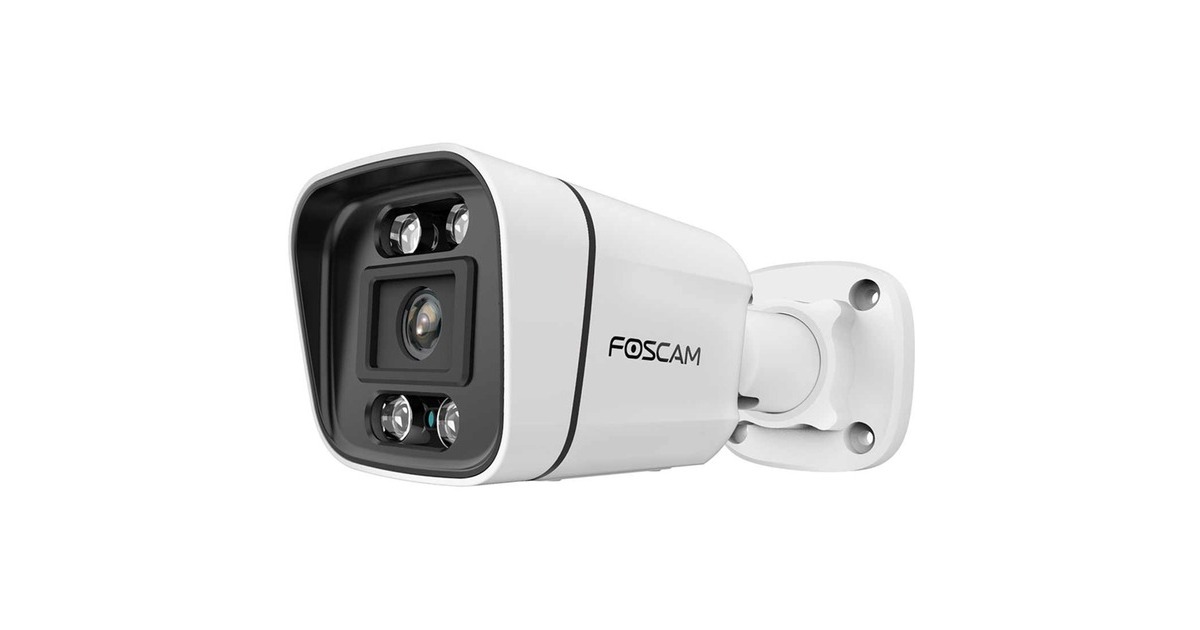 Foscam FNA 108 E B4 2T, Set(schwarz/weiß, FNA108E 8-Kanal NVR, 4x V8EP Kamera)