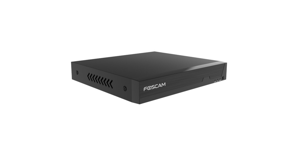 Foscam FNA 108 E B4 2T, Set(schwarz/weiß, FNA108E 8-Kanal NVR, 4x V8EP Kamera)