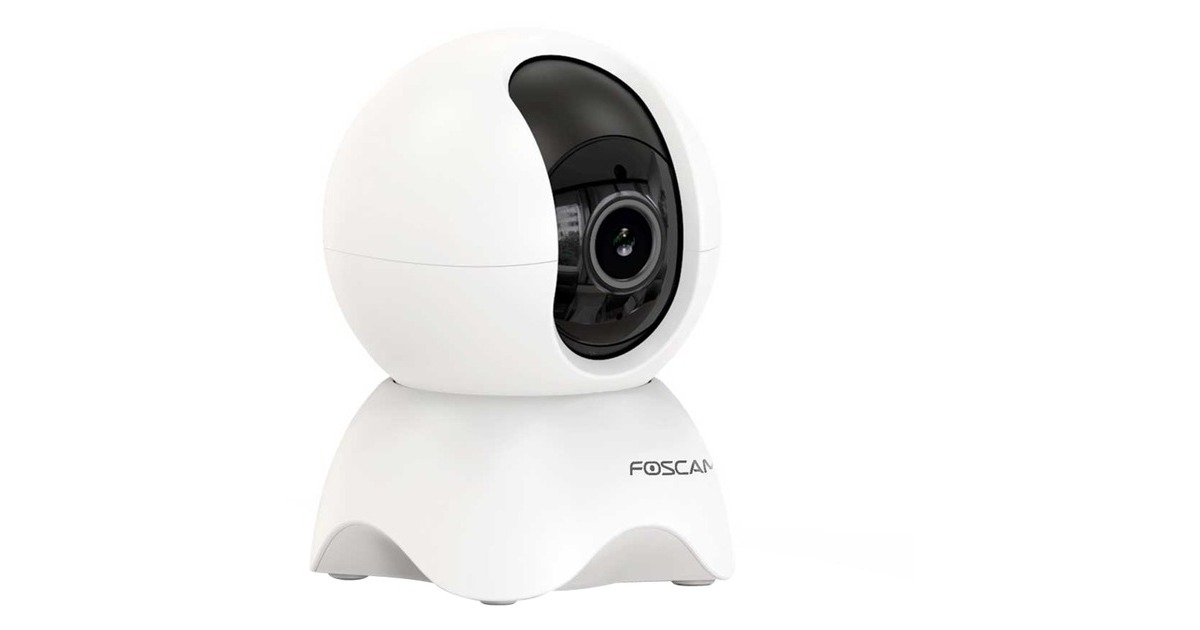 Foscam X5, Überwachungskamera(weiß, 5 Megapixel, WLAN)