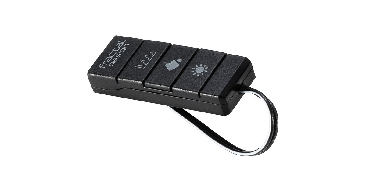 Fractal Design Adjust R1, Lüftersteuerung(schwarz, RGB Fan Controller)