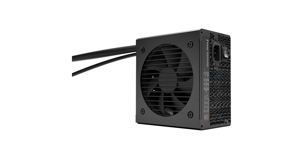Fractal Design Anode Bronze 750W, PC-Netzteil(schwarz, 4x PCIe, semi-modulares Kabel-Management, 750 Watt)
