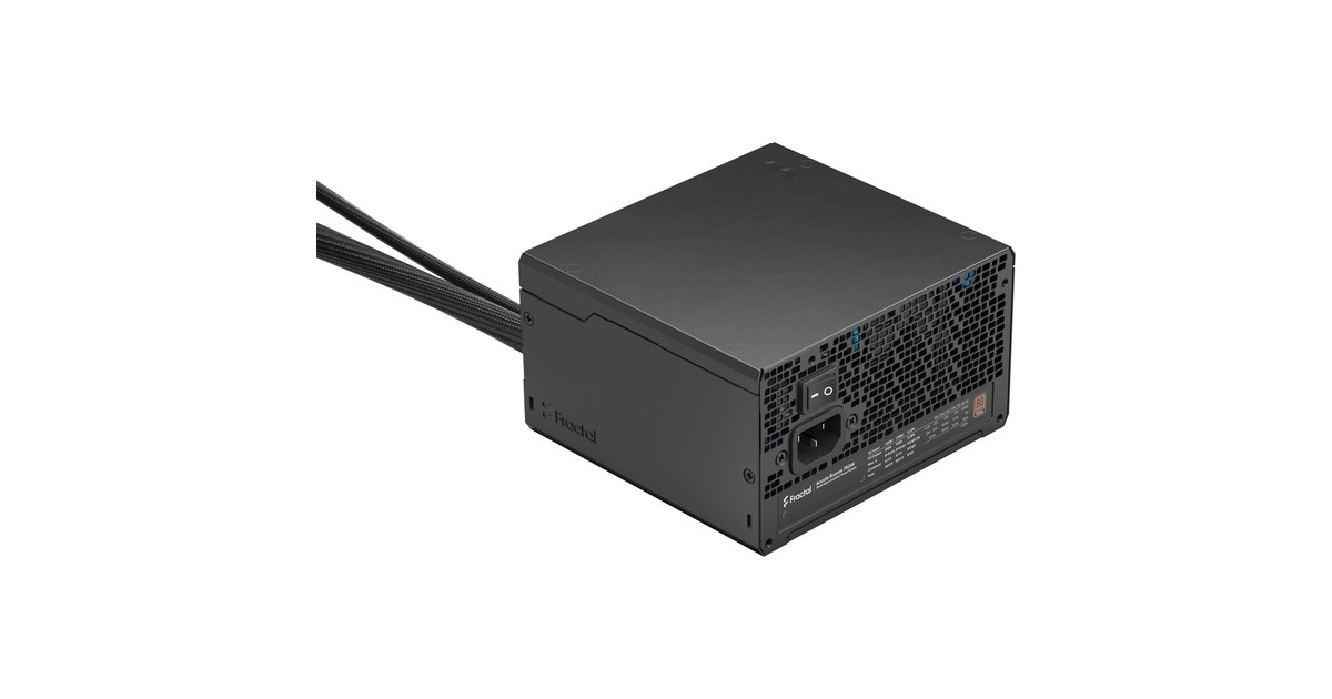 Fractal Design Anode Bronze 750W, PC-Netzteil(schwarz, 4x PCIe, semi-modulares Kabel-Management, 750 Watt)