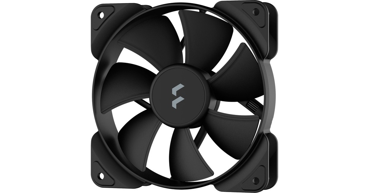 Fractal Design Aspect 12 PWM Black, Gehäuselüfter(schwarz)
