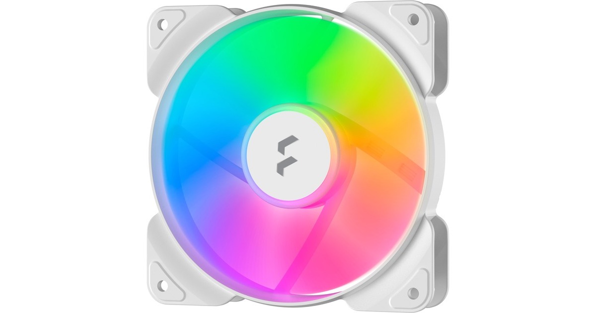 Fractal Design Aspect 12 RGB PWM White Frame, Gehäuselüfter(weiß)