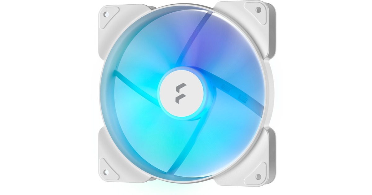 Fractal Design Aspect 14 RGB PWM White Frame, Gehäuselüfter(weiß)