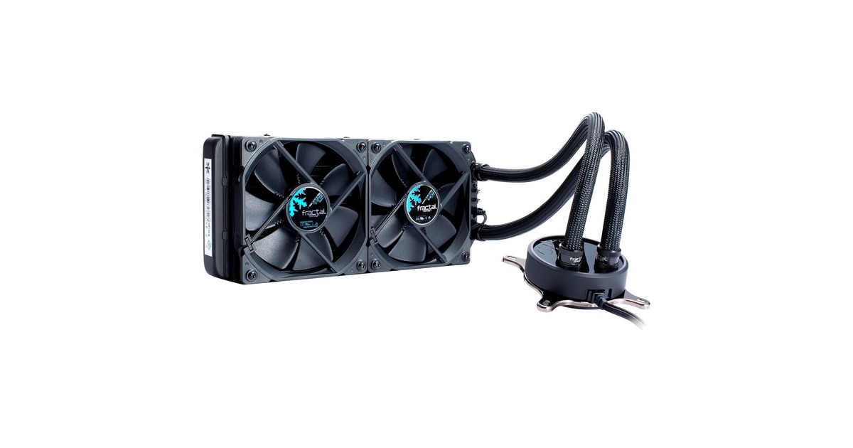 Fractal Design Celsius S24 BO 240mm, Wasserkühlung(schwarz)
