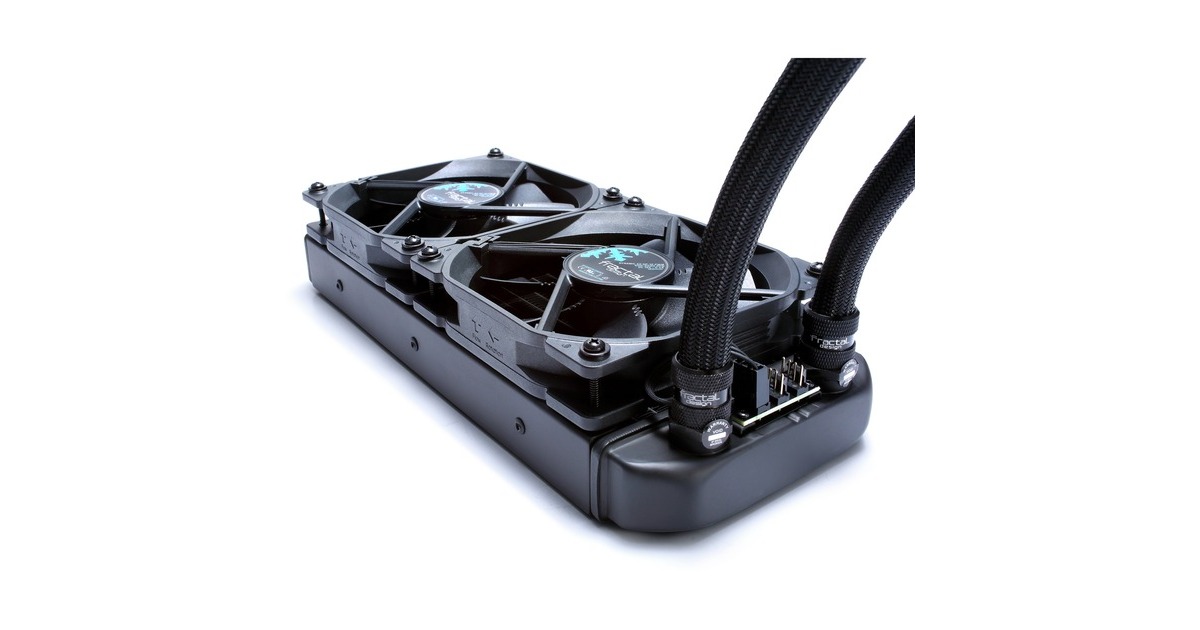 Fractal Design Celsius S24 BO 240mm, Wasserkühlung(schwarz)