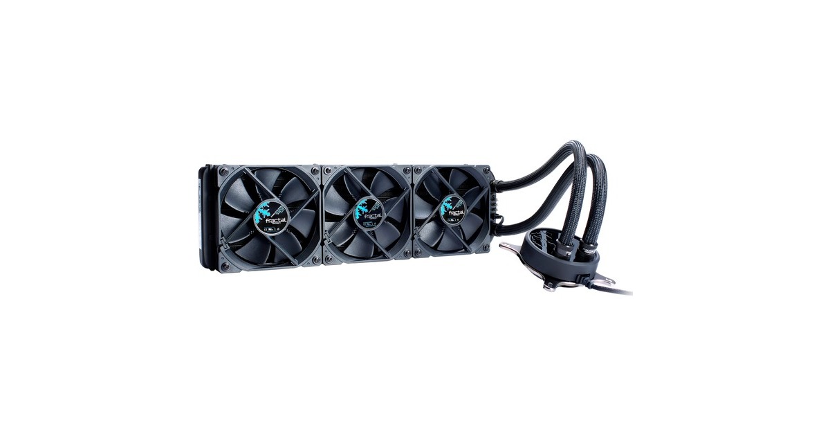 Fractal Design Celsius S36 BO 360mm, Wasserkühlung(schwarz)