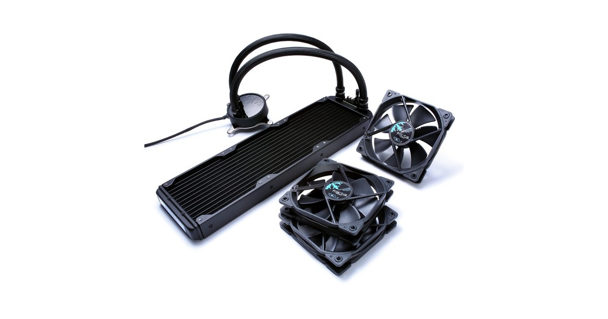 Fractal Design Celsius S36 BO 360mm, Wasserkühlung(schwarz)