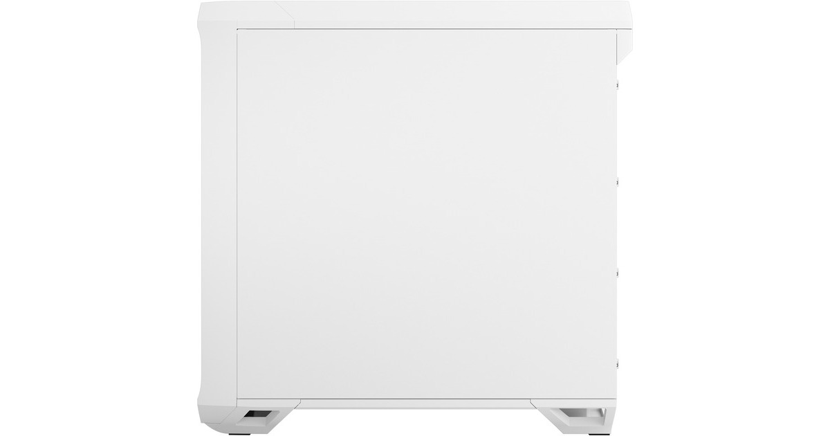 Fractal Design Compact RGB White TG Clear, Tower-Gehäuse(weiß, Tempered Glass)