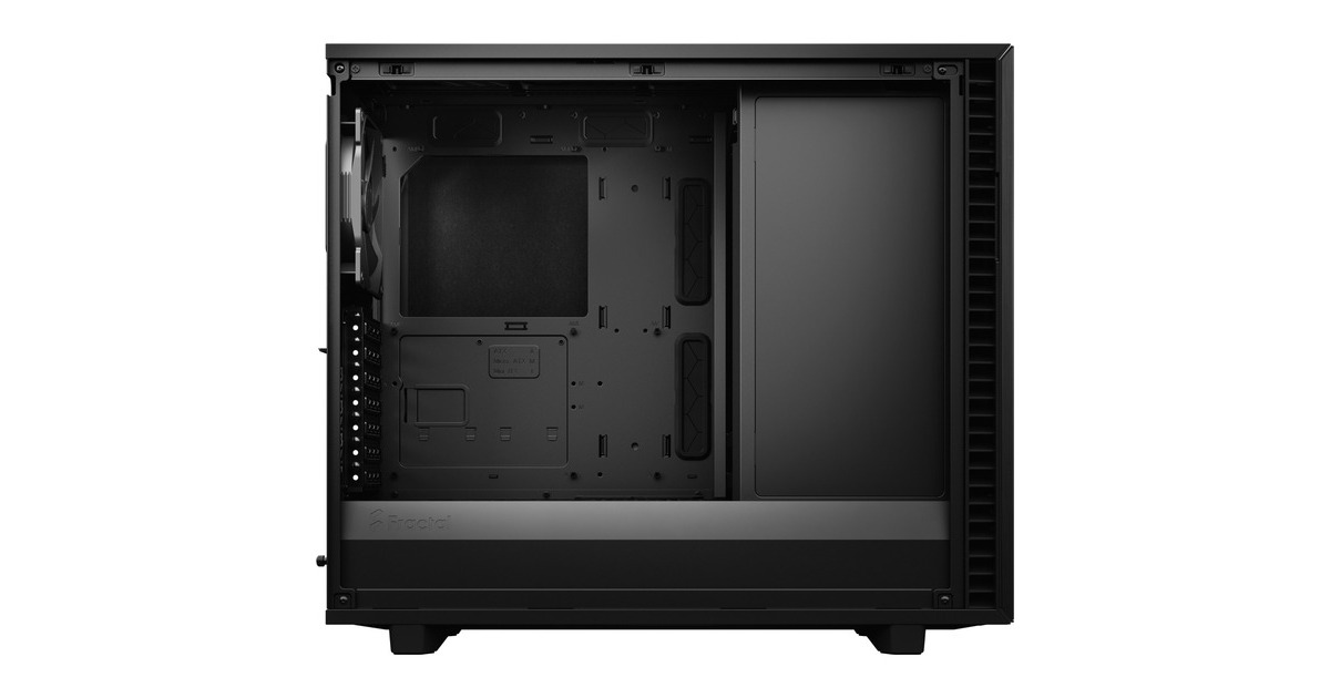 Fractal Design Define 7 Black Solid, Tower-Gehäuse(schwarz)