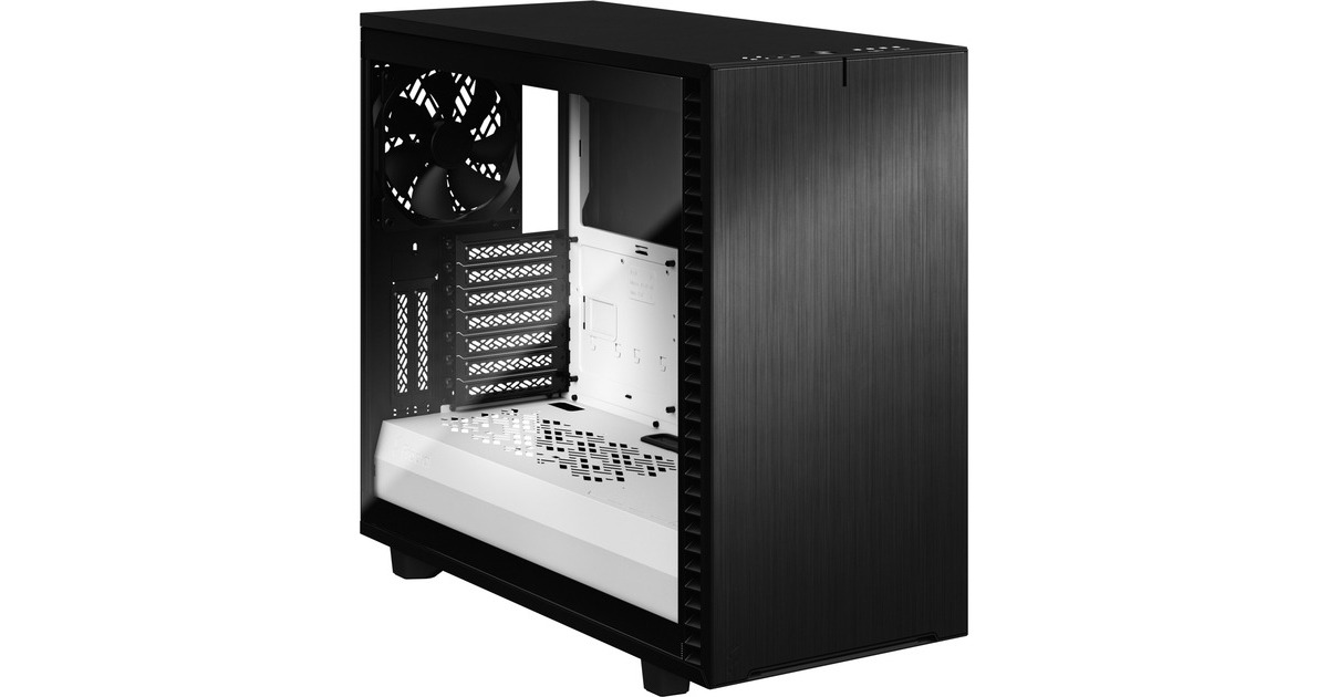 Fractal Design Define 7 Black/White TG Clear Tint, Tower-Gehäuse(schwarz/weiß, Tempered Glass)