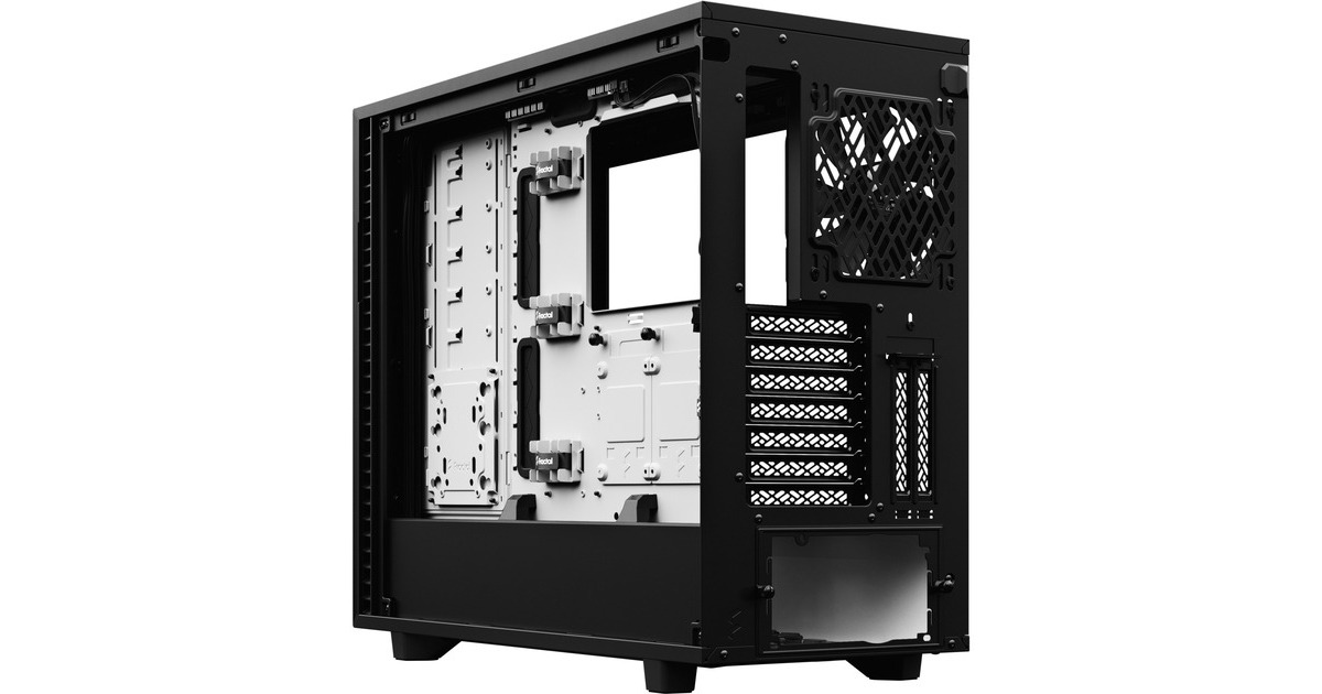 Fractal Design Define 7 Black/White TG Clear Tint, Tower-Gehäuse(schwarz/weiß, Tempered Glass)