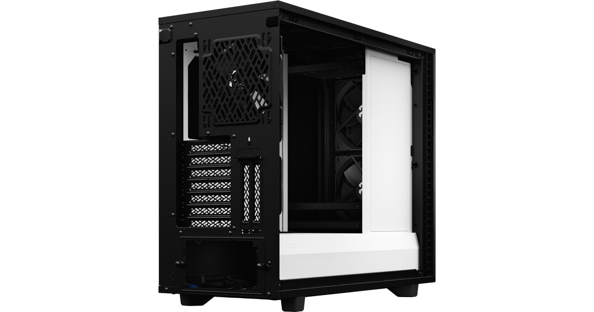 Fractal Design Define 7 Black/White TG Clear Tint, Tower-Gehäuse(schwarz/weiß, Tempered Glass)