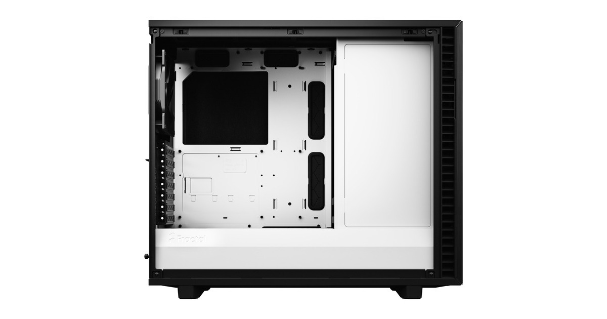 Fractal Design Define 7 Black/White TG Clear Tint, Tower-Gehäuse(schwarz/weiß, Tempered Glass)