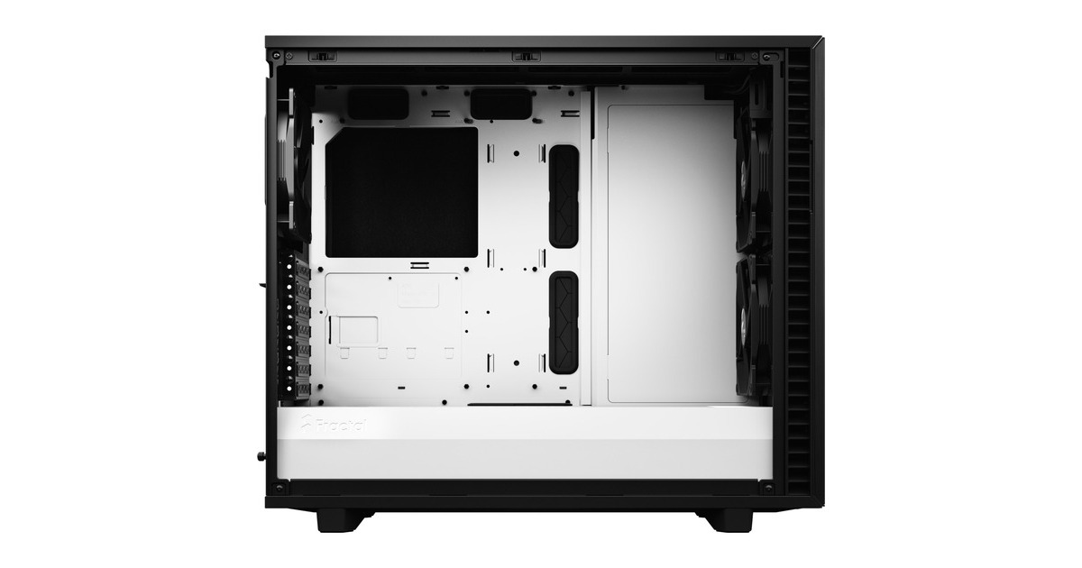 Fractal Design Define 7 Black/White TG Clear Tint, Tower-Gehäuse(schwarz/weiß, Tempered Glass)