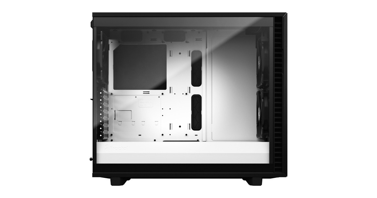 Fractal Design Define 7 Black/White TG Clear Tint, Tower-Gehäuse(schwarz/weiß, Tempered Glass)