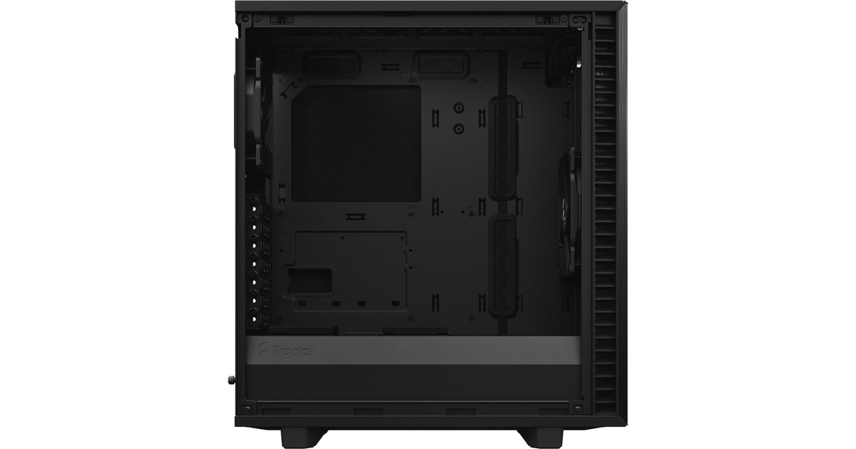 Fractal Design Define 7 Compact Black TG Dark Tint, Tower-Gehäuse(schwarz, Tempered Glass)