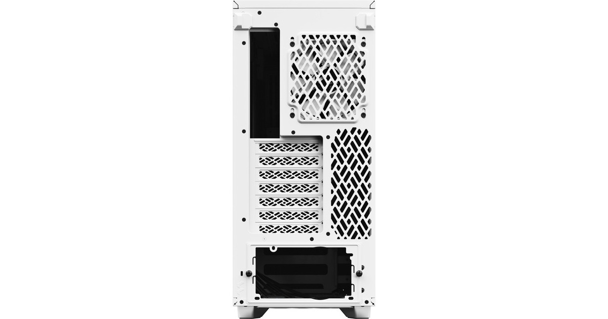 Fractal Design Define 7 Compact White TG Light Tint, Tower-Gehäuse(weiß, Tempered Glass)