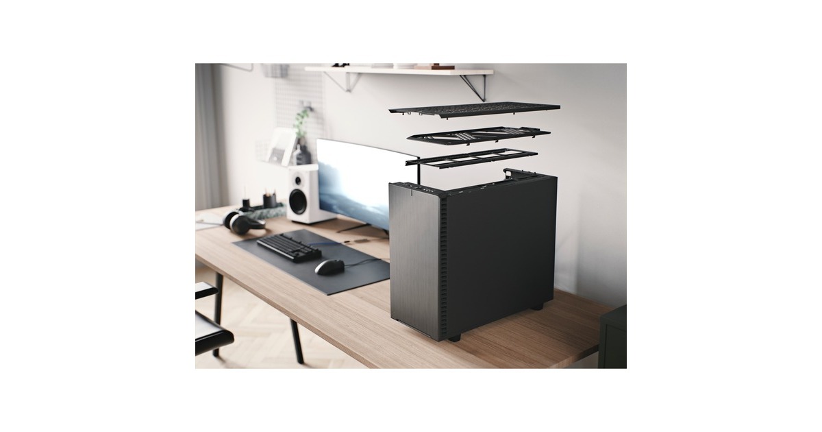 Fractal Design Define 7 Gray Solid, Tower-Gehäuse(grau)