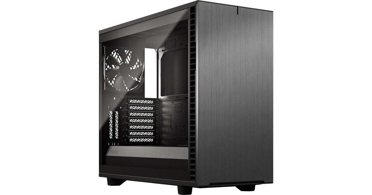 Fractal Design Define 7 Gray TG Light Tint, Tower-Gehäuse(grau, Tempered Glass)