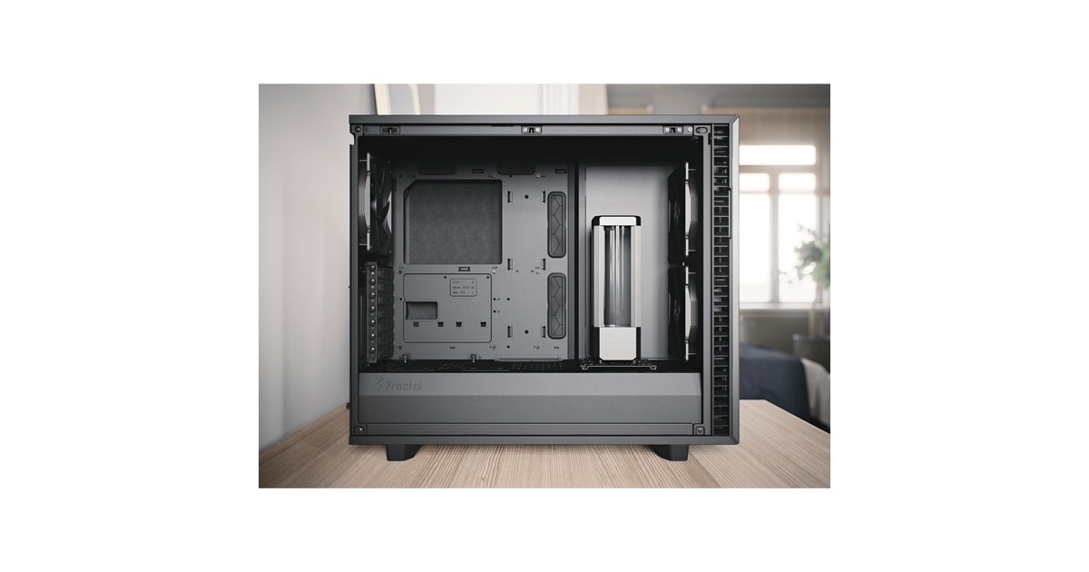 Fractal Design Define 7 Gray TG Light Tint, Tower-Gehäuse(grau, Tempered Glass)