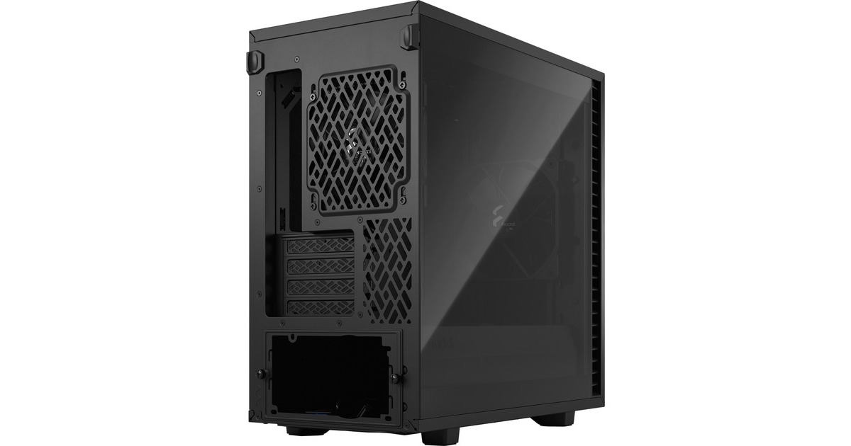Fractal Design Define 7 Mini Black TG Light Tint, Tower-Gehäuse(schwarz, Tempered Glass)