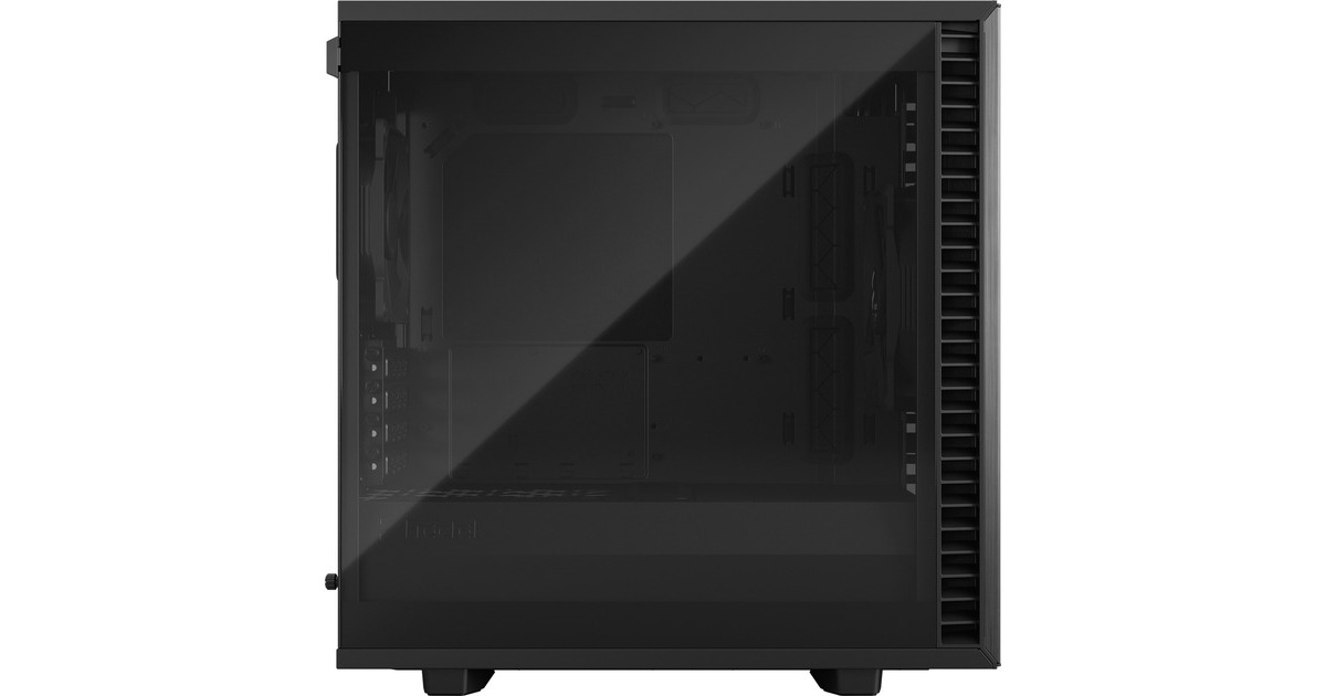 Fractal Design Define 7 Mini Black TG Light Tint, Tower-Gehäuse(schwarz, Tempered Glass)