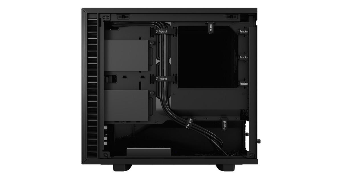 Fractal Design Define 7 Nano Black Solid, Tower-Gehäuse(schwarz, Outlet)