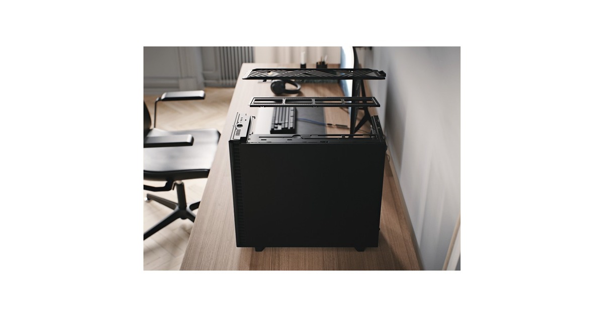 Fractal Design Define 7 TG Dark Tint, Tower-Gehäuse(schwarz, Tempered Glass)