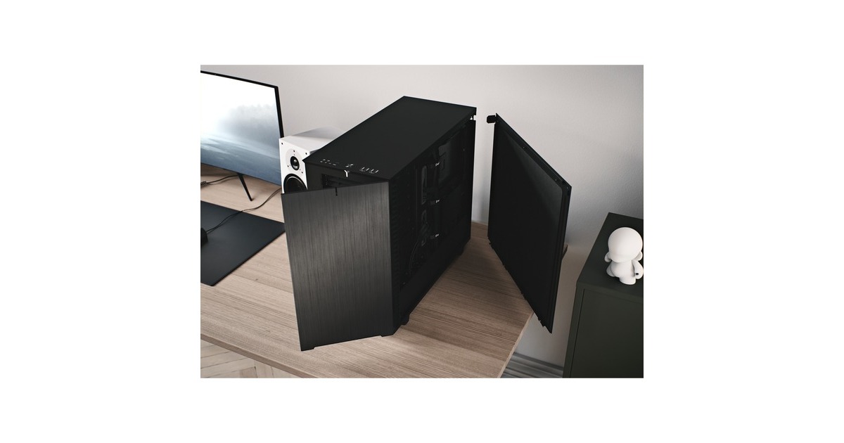 Fractal Design Define 7 TG Light Tint, Tower-Gehäuse(schwarz, Tempered Glass)