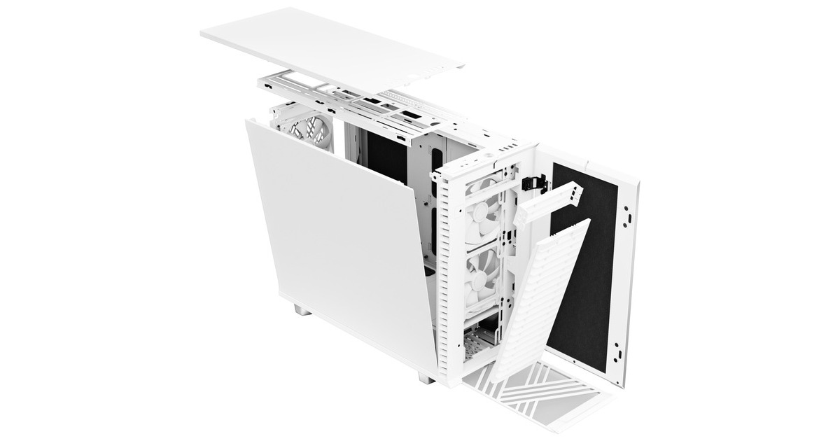 Fractal Design Define 7 White Solid, Tower-Gehäuse(weiß)