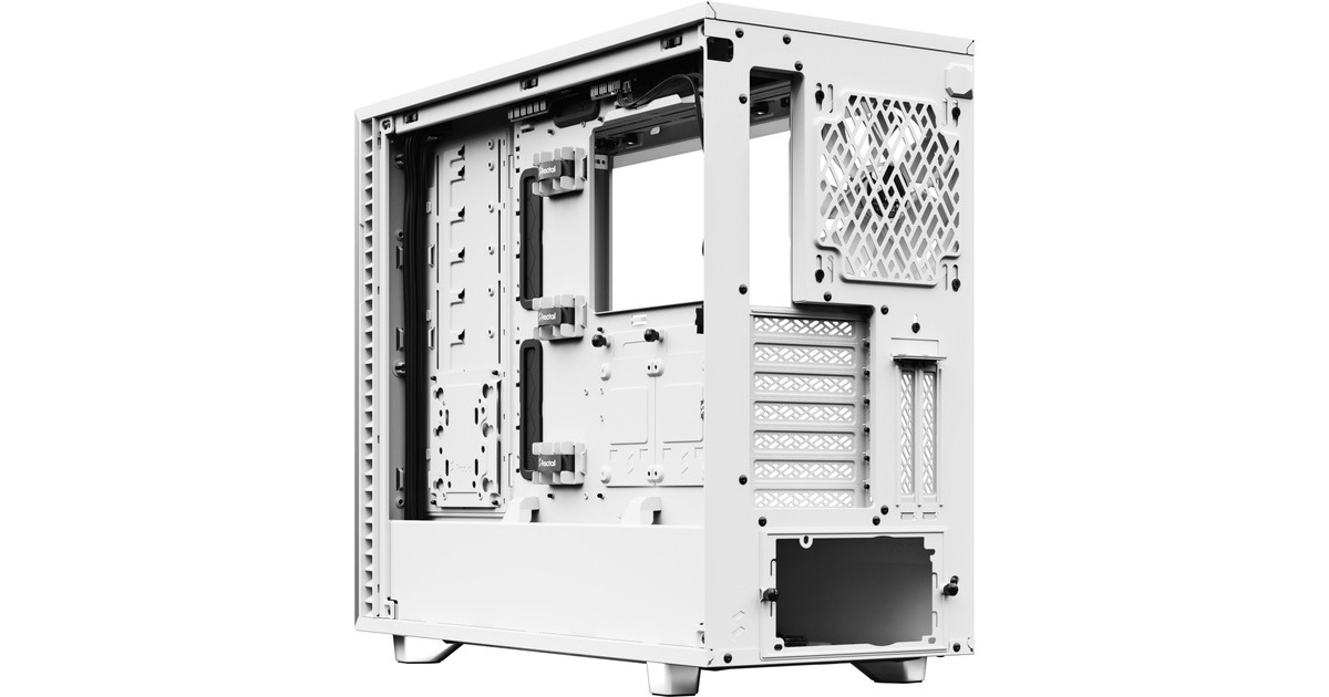 Fractal Design Define 7 White TG Clear Tint, Tower-Gehäuse(weiß, Tempered Glass)