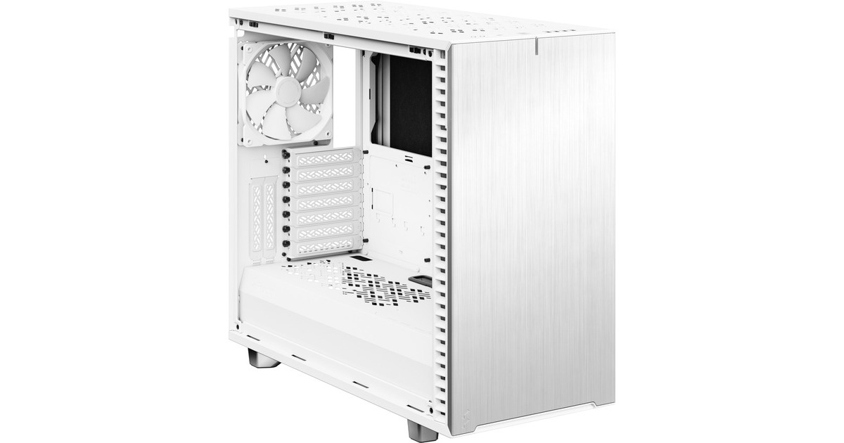 Fractal Design Define 7 White TG Clear Tint, Tower-Gehäuse(weiß, Tempered Glass)